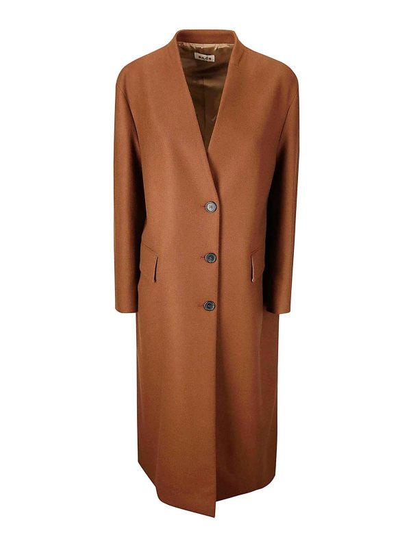 A. bocca Manteau Court - Marron