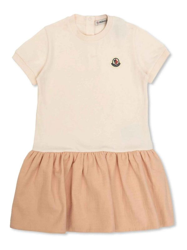 Moncler Robe Au Genou - Rose
