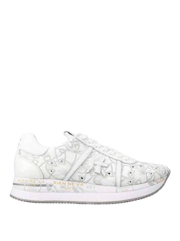 Premiata Baskets - Blanc