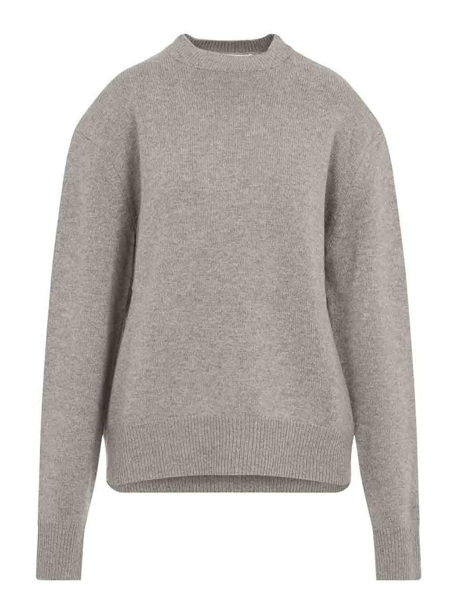 The Frankie Shop Pull Col Rond - Taupe