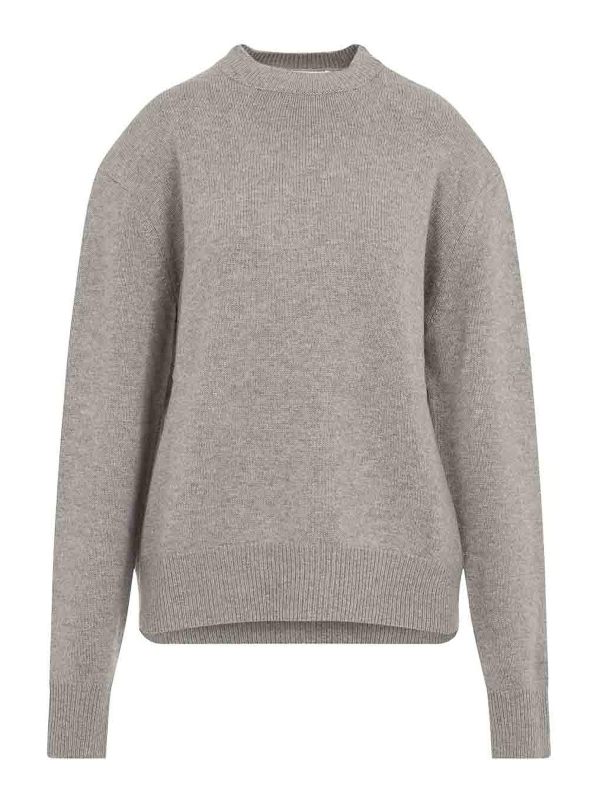 The Frankie Shop Pull Col Rond - Taupe