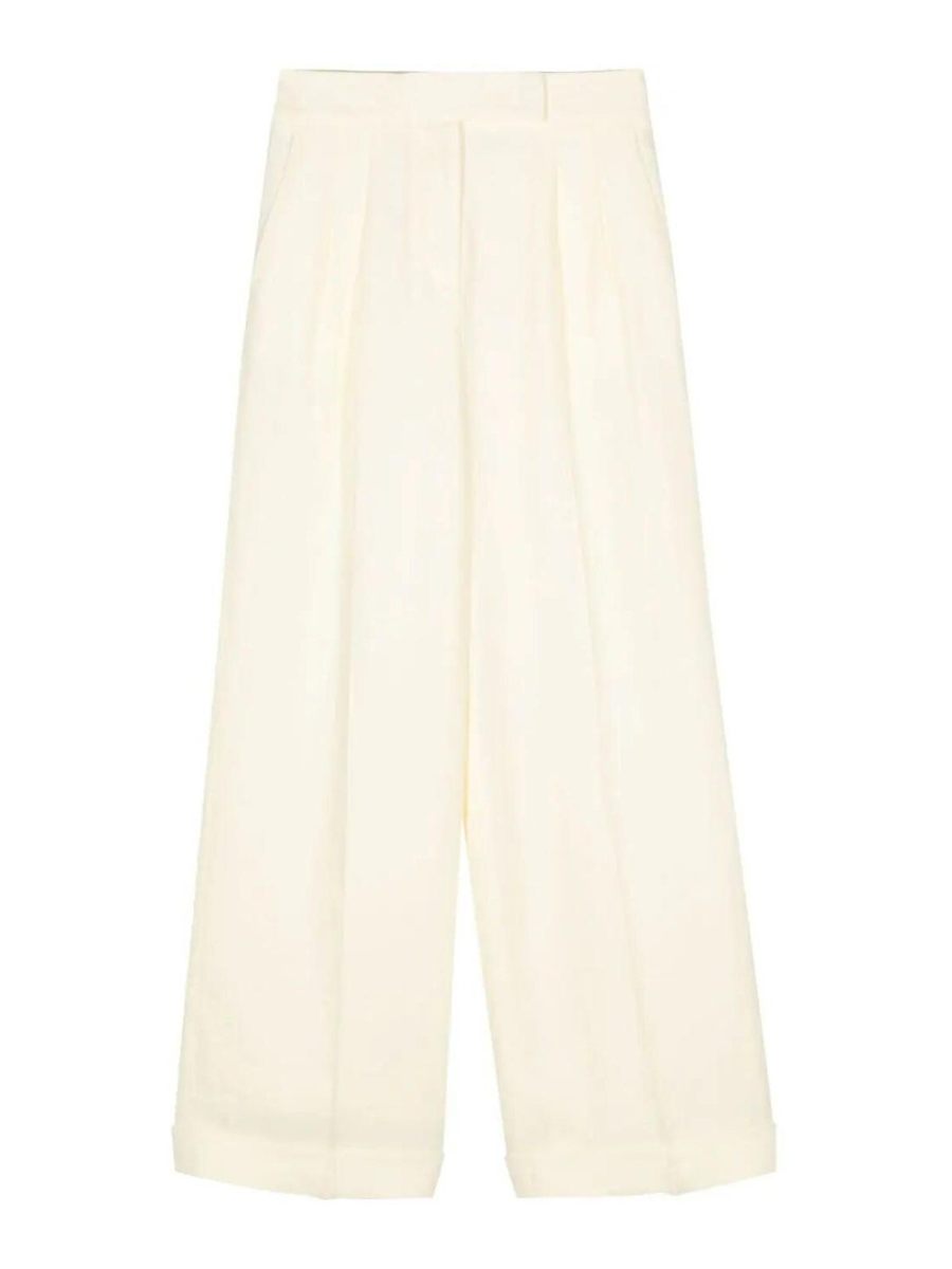 Peserico Pantalons Décontractés - Crème