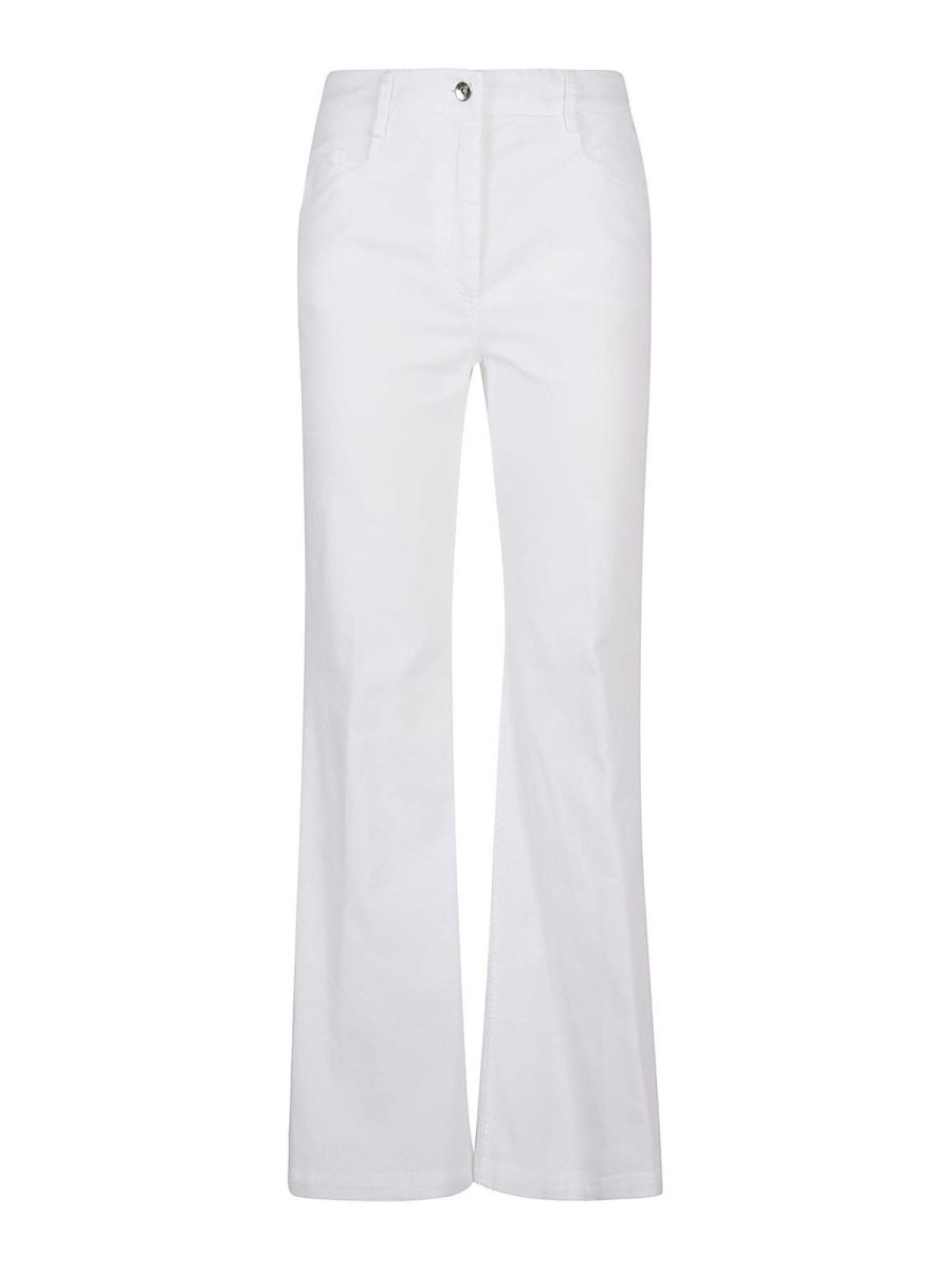 Tsolo Munkh Pantalons Décontractés - Blanc