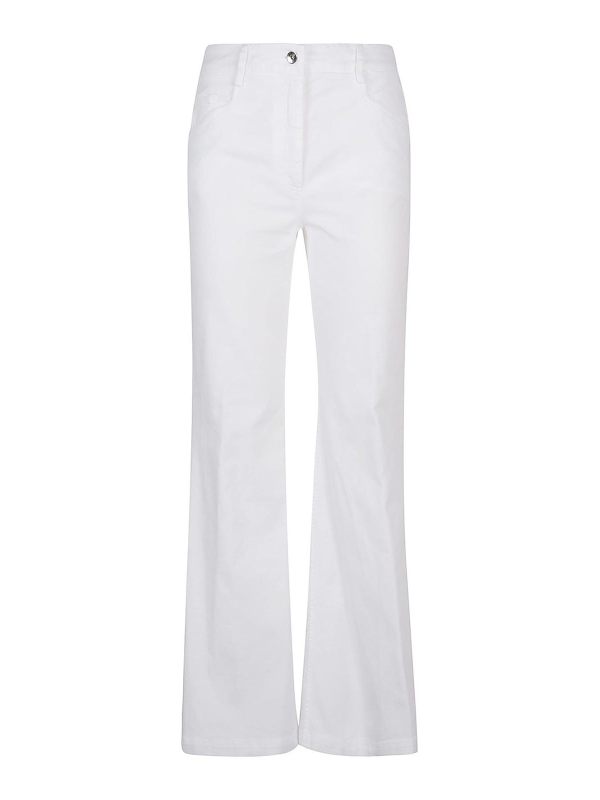 Tsolo Munkh Pantalons Décontractés - Blanc