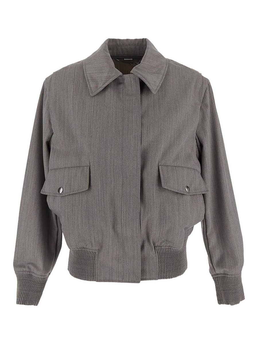 Stella Mccartney Veste Casual - Beige Clair