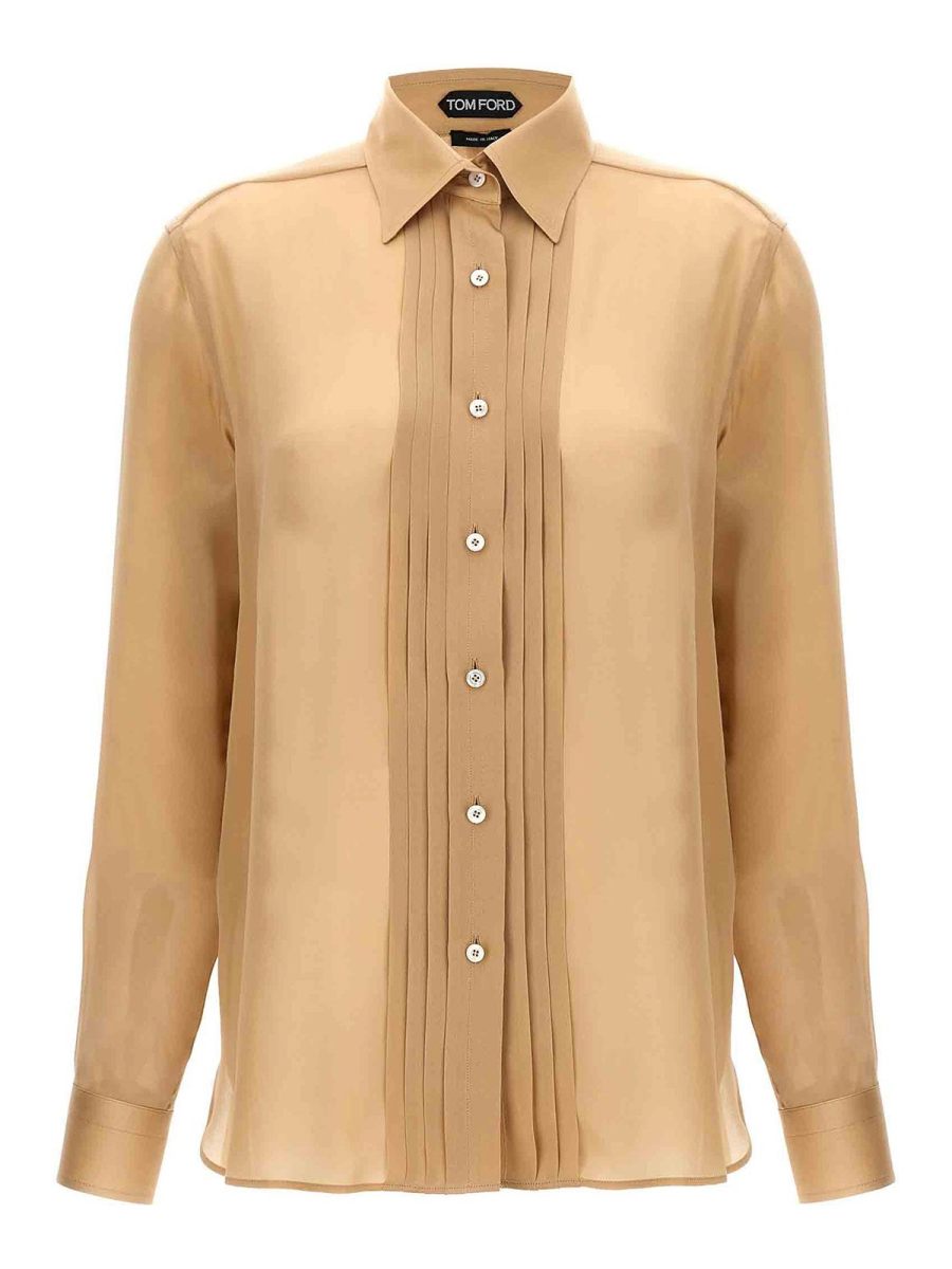 Tom Ford Chemise - Beige