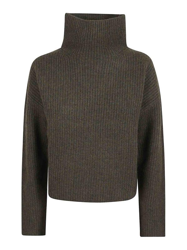 Polo Ralph Lauren Pull Col Roulé - Vert Foncé