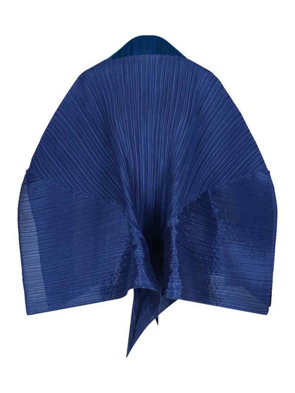 Pleats Please Issey Miyake Écharpe - Bleu