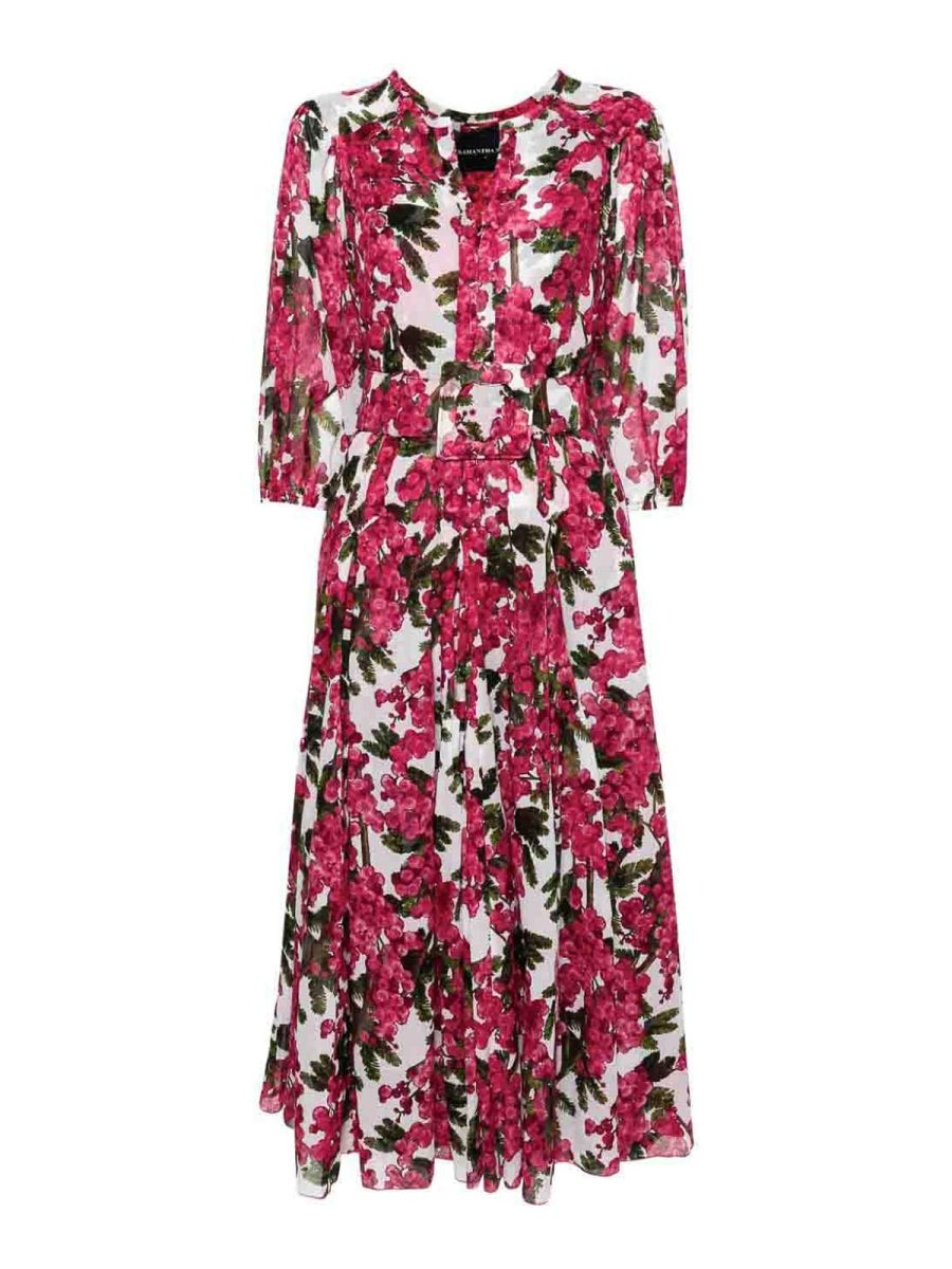 Samantha Sung Maxi Robe - Blanc