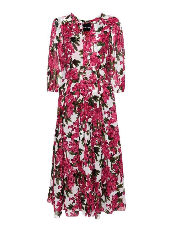 Samantha Sung Maxi Robe - Blanc