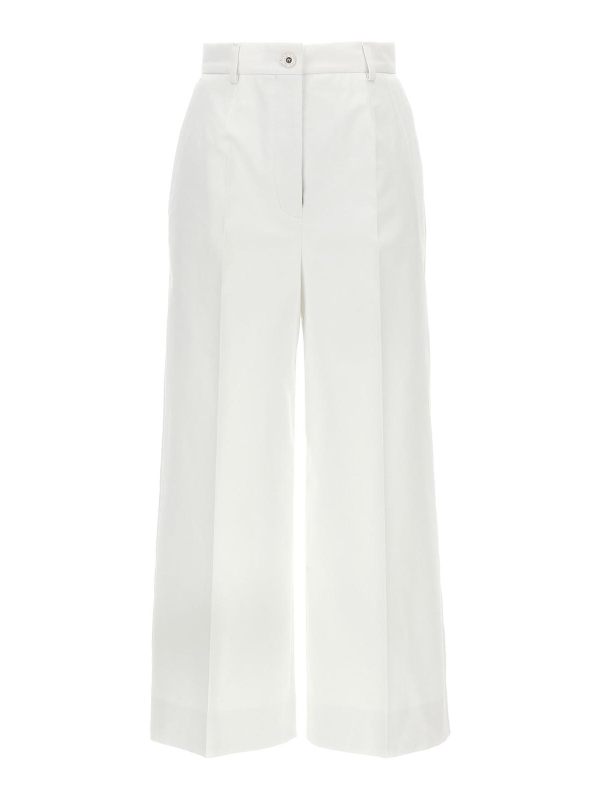 Dolce & Gabbana Pantalons Décontractés - Blanc