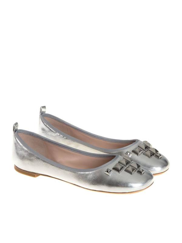 Marc Jacobs Ballerines - Argent