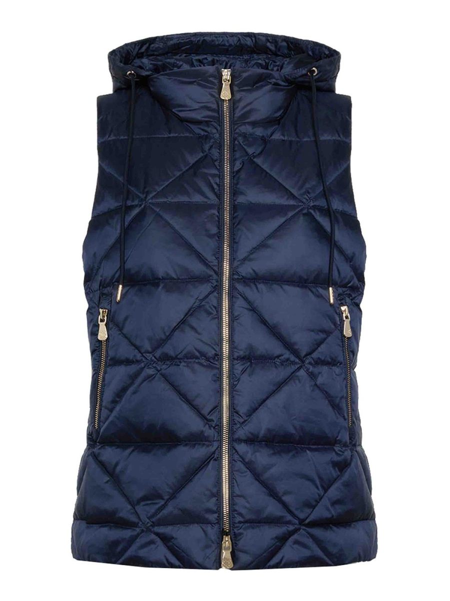 Elena miro' Blouson Rembourré - Bleu