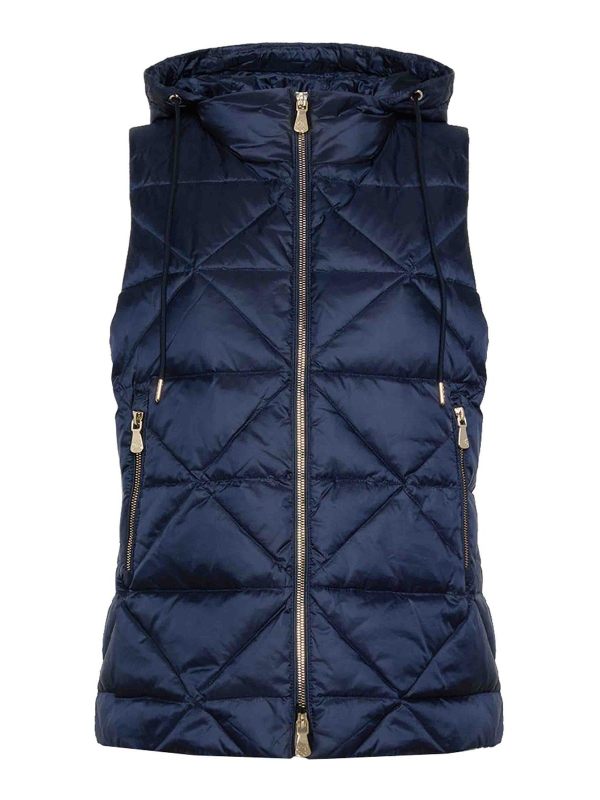 Elena miro' Blouson Rembourré - Bleu