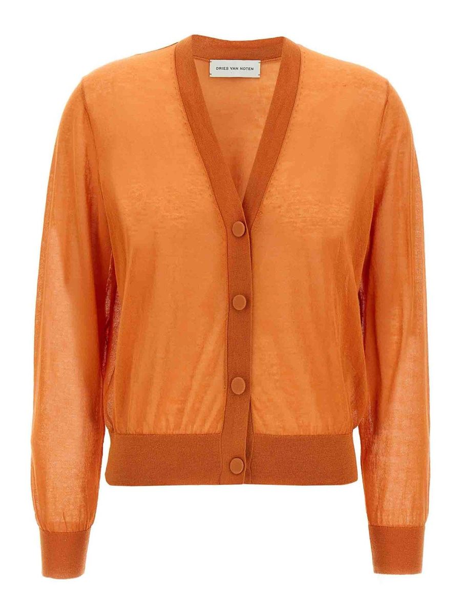 Dries Van Noten Cardigan - Orange