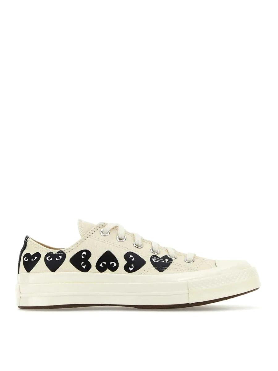 Comme des Garçons Play Baskets - Blanc