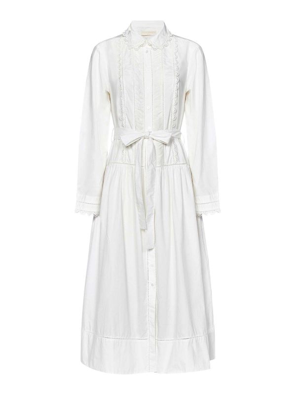 Ulla Johnson Robe Au Genou - Blanc