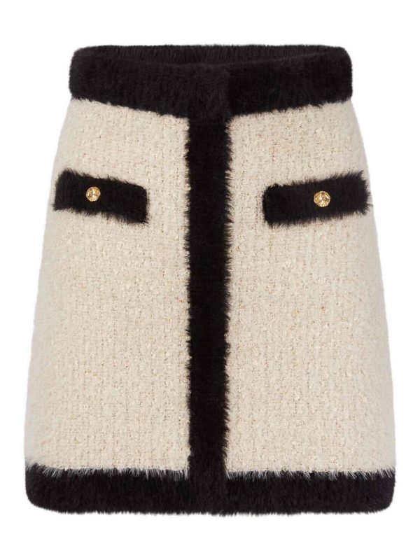 Nina Ricci Jupe Midi - Beige