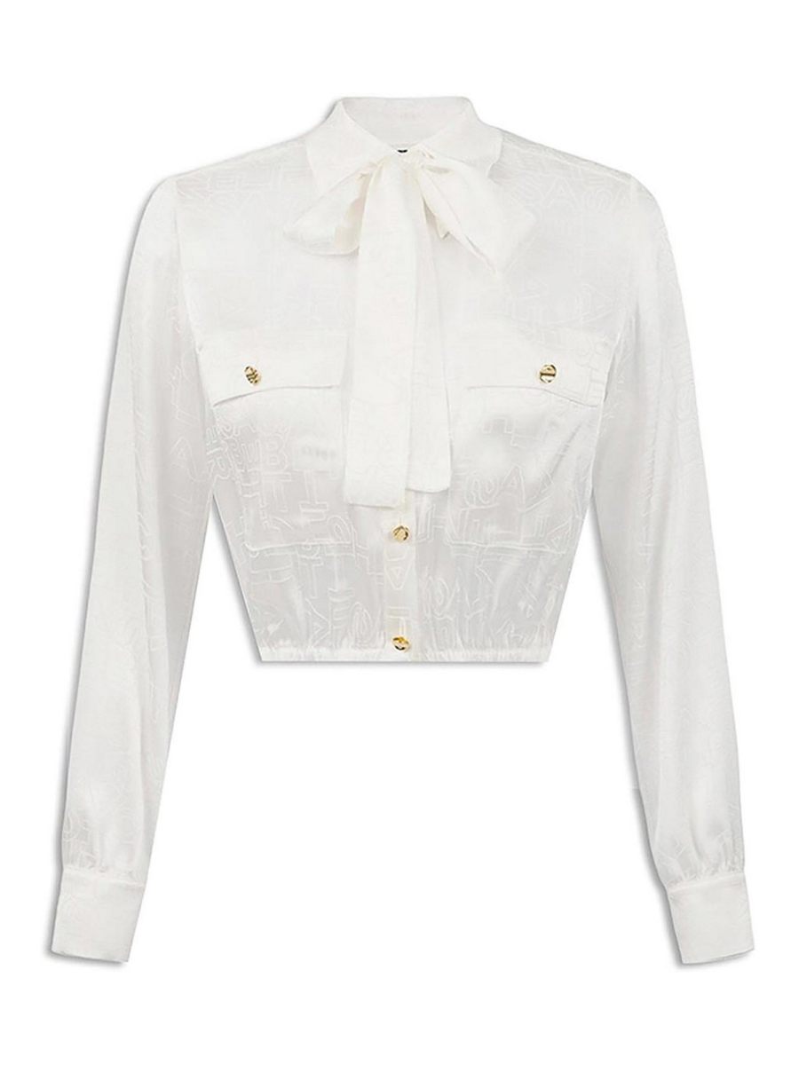Elisabetta Franchi Chemise - Blanc