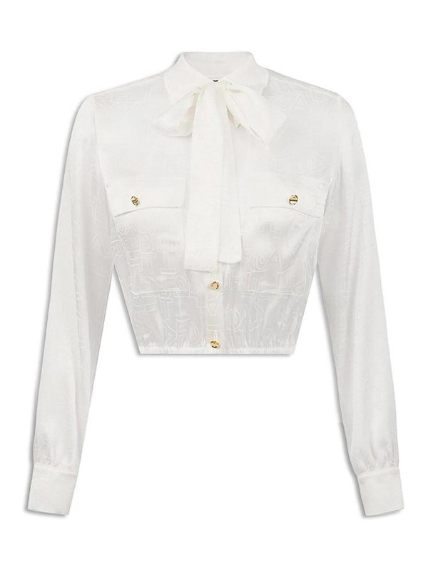 Elisabetta Franchi Chemise - Blanc