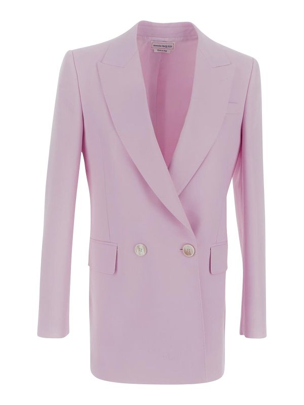 Alexander Mcqueen Veste Casual - Blanc