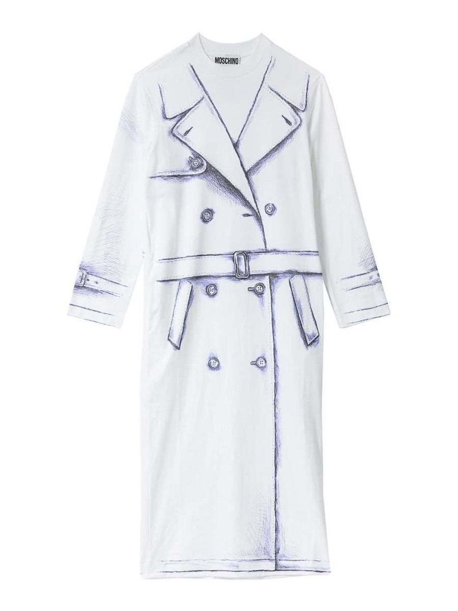Moschino Trench-Coat - Multicolore