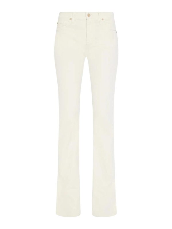 7 For All Mankind Jean Bootcut - Blanc