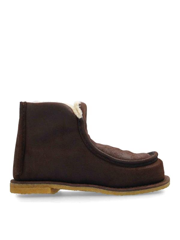 J. W. Anderson Bottes - Marron Foncé