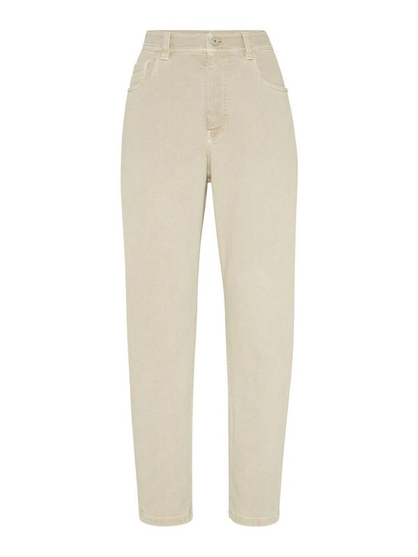 Brunello Cucinelli Jean Bootcut - Beige