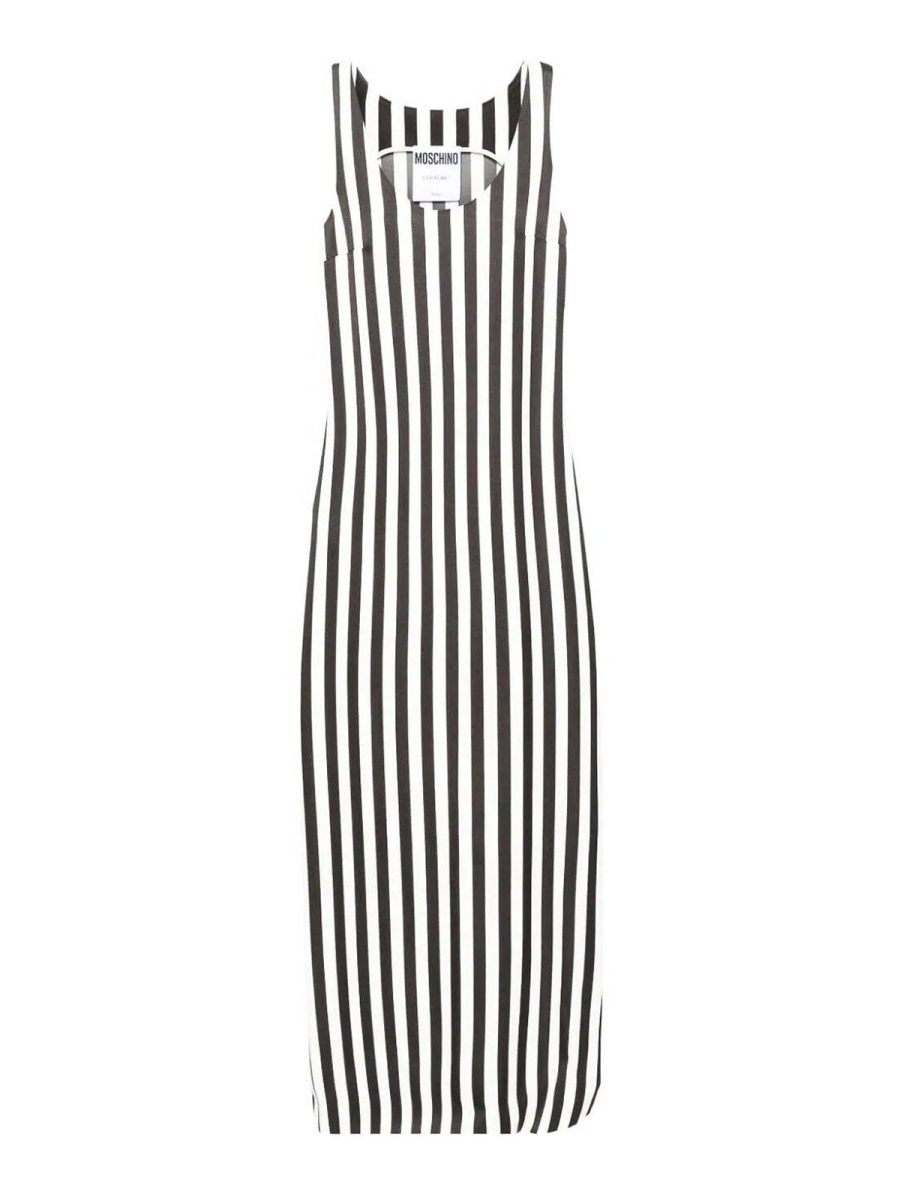 Moschino Maxi Robe - Blanc
