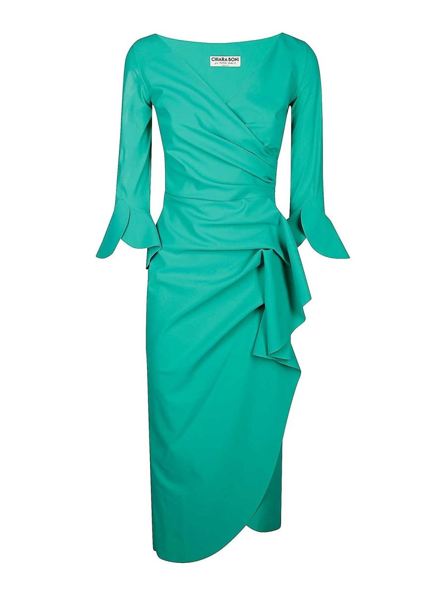 Chiara Boni La Petite Robe Robe Au Genou - Vert