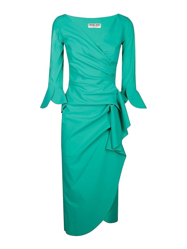 Chiara Boni La Petite Robe Robe Au Genou - Vert
