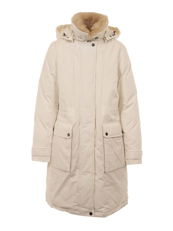 Woolrich Manteau Rembourré - Blanc