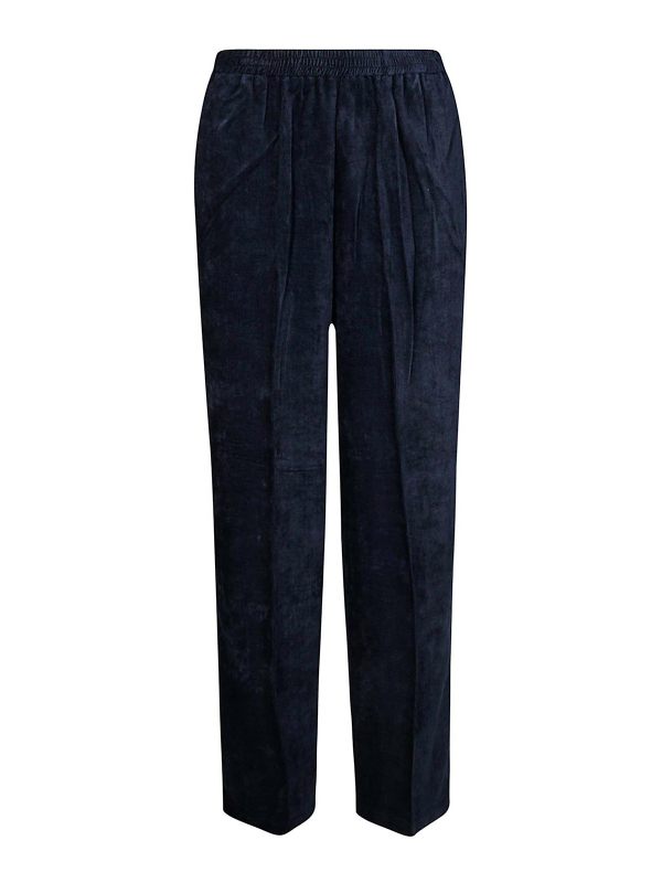 Forte Forte Pantalons Décontractés - Bleu