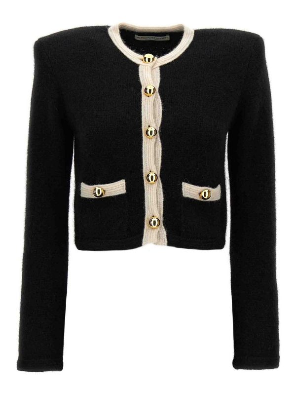 Alessandra Rich Cardigan - Noir