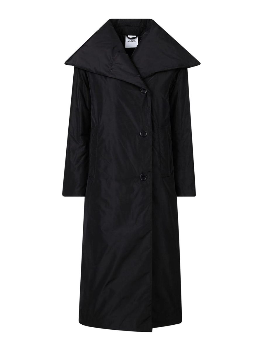 Aspesi Manteau Court - Noir