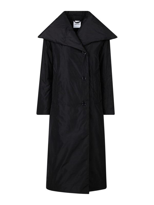 Aspesi Manteau Court - Noir