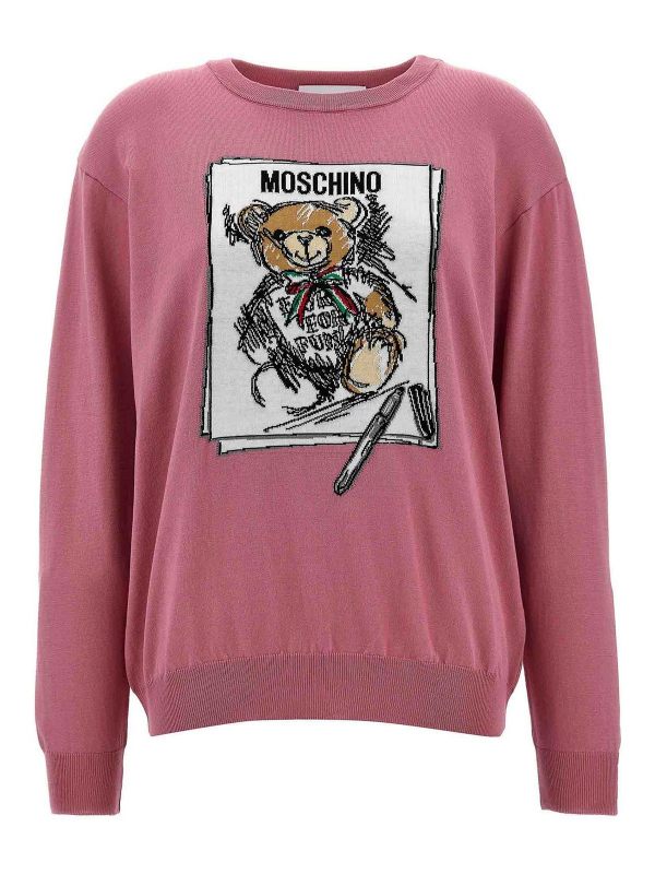 Moschino Pull Col Rond - Teddy