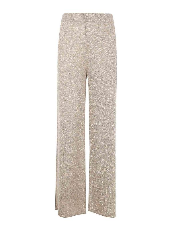 D. Exterior Pantalons Décontractés - Marron