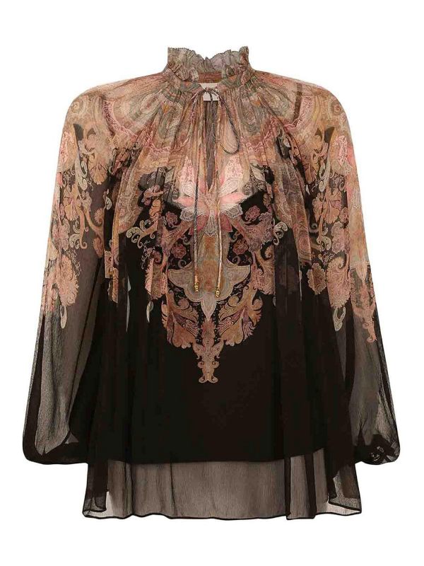 Zimmermann Blouse - Noir