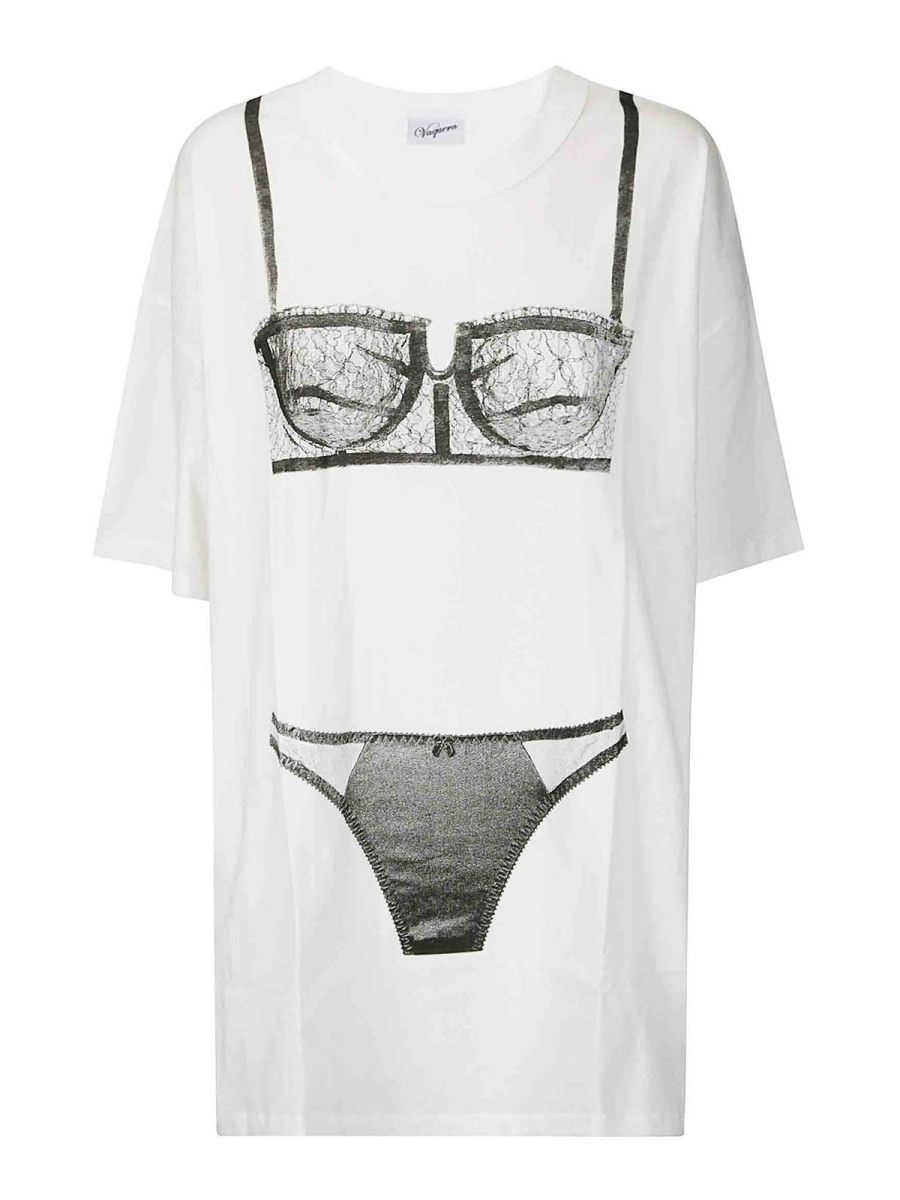 Vaquera T-Shirt - Blanc
