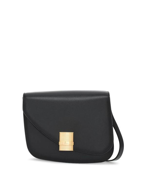 Salvatore Ferragamo Sac Bandoulière - Noir