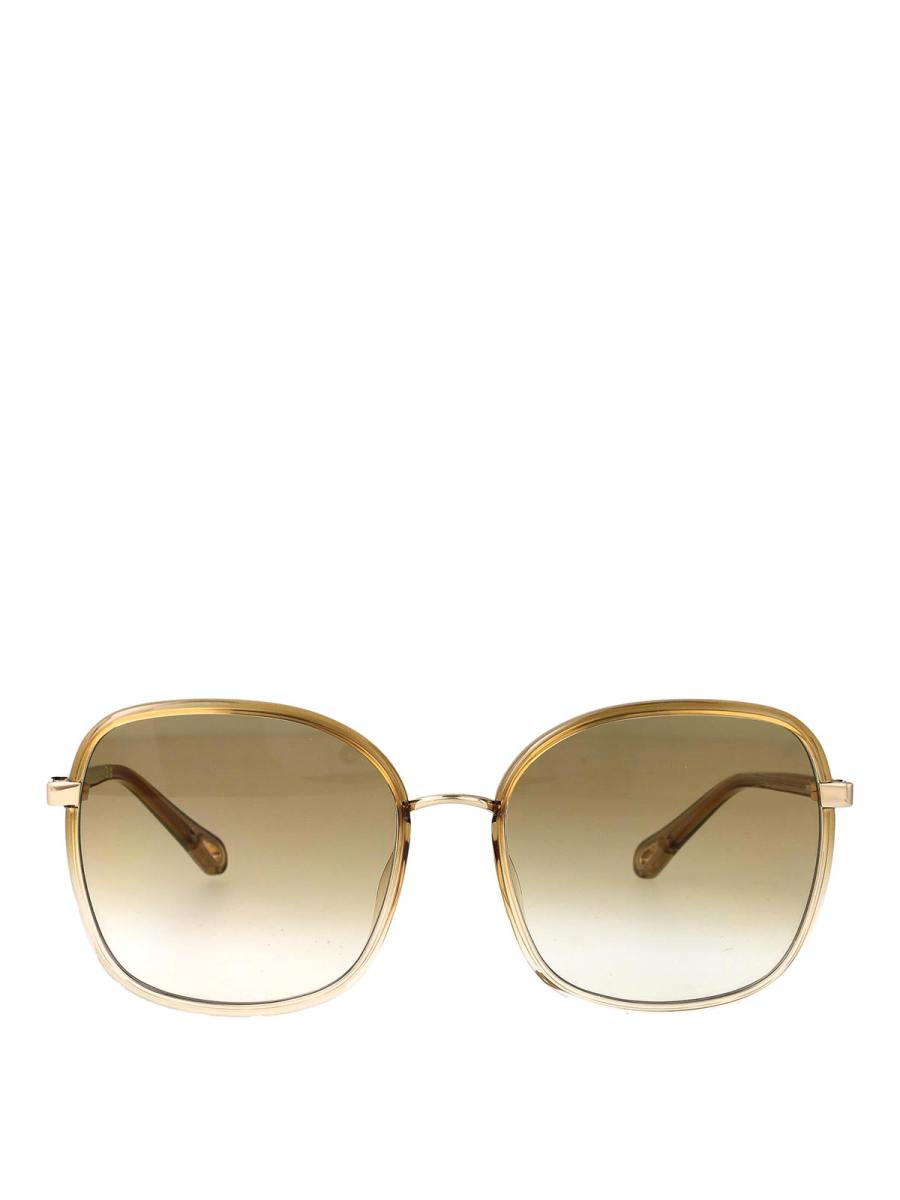 Chloe' Lunettes De Soleil - Beige