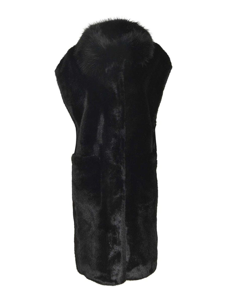 S. W.O. R.D 6.6.44 Manteau Court - Noir