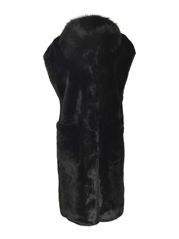 S. W.O. R.D 6.6.44 Manteau Court - Noir