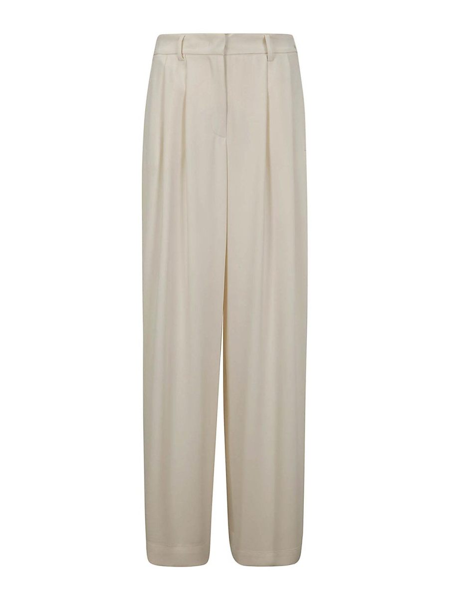 Drhope Pantalons Décontractés - Blanc