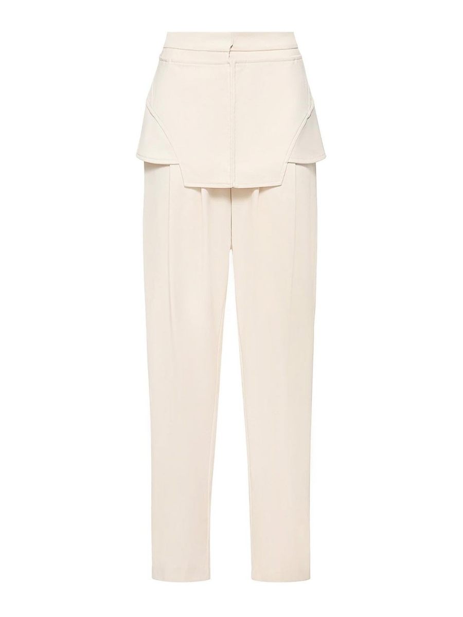 Andreādamo Pantalons Décontractés - Beige