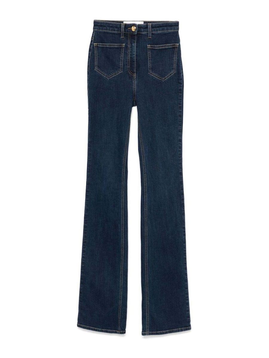 Elisabetta Franchi Jean Bootcut - Bleu