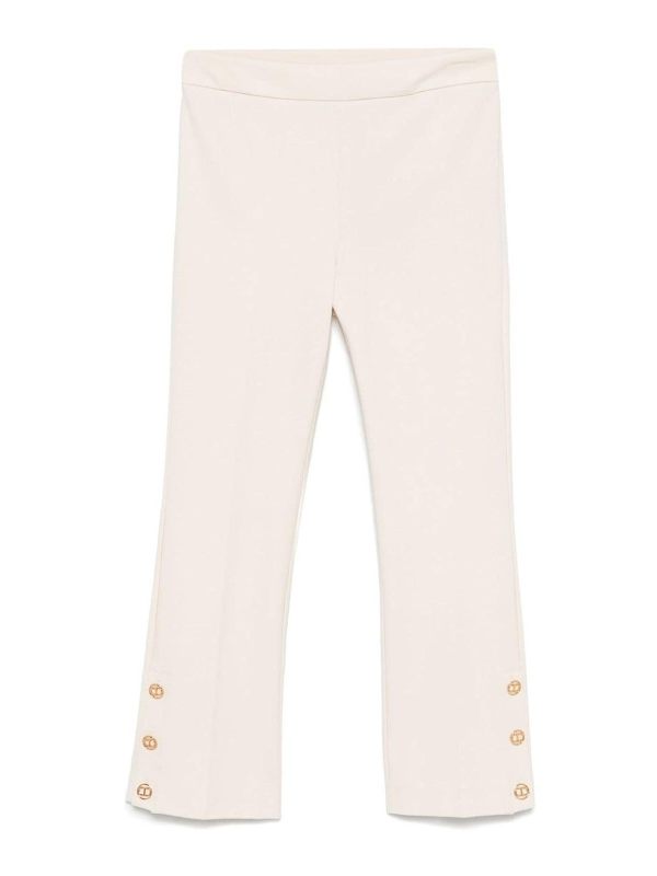 Twinset Pantalons Décontractés - Blanc