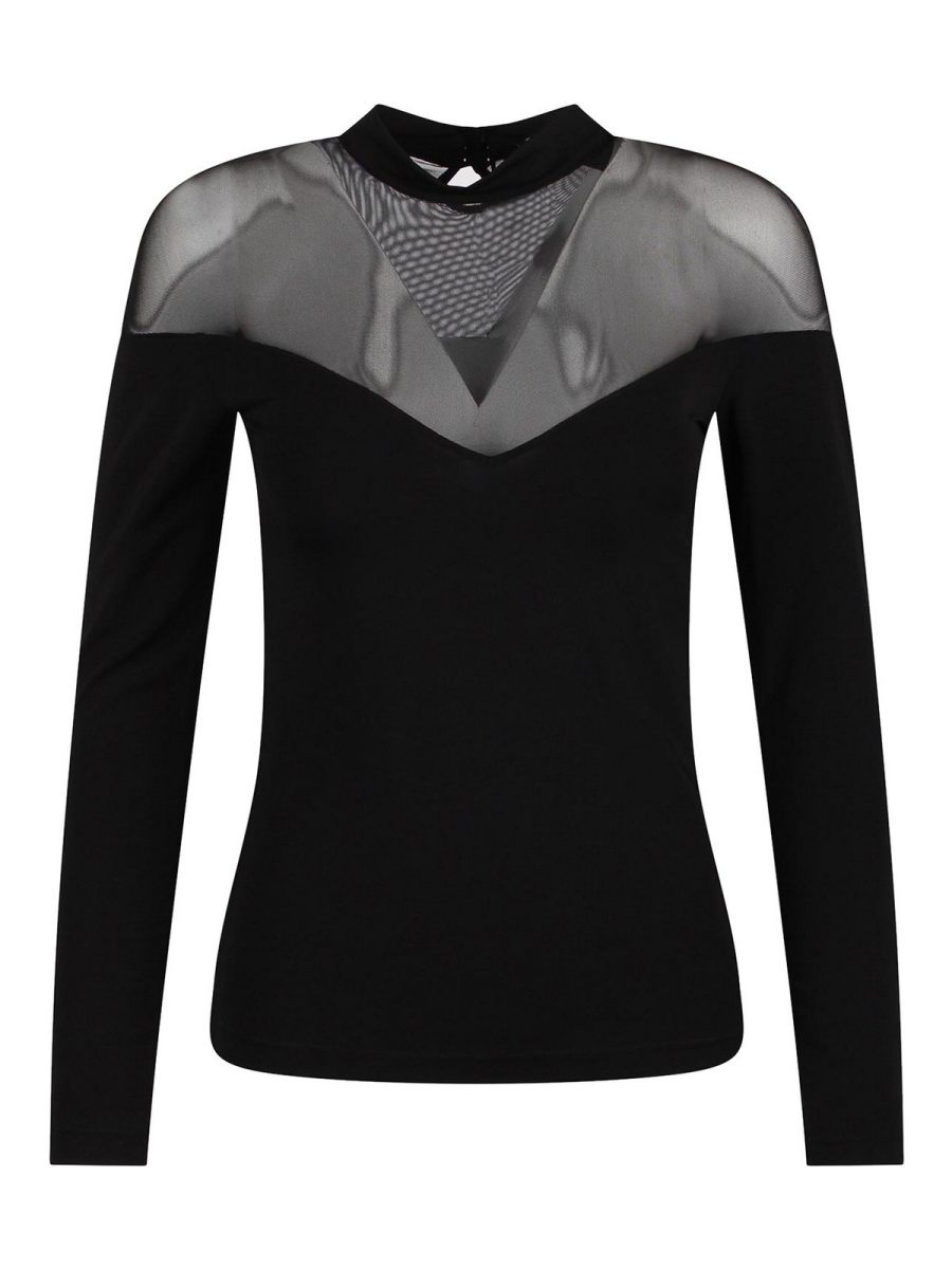 Federica Tosi Pull Col Bateau - Noir